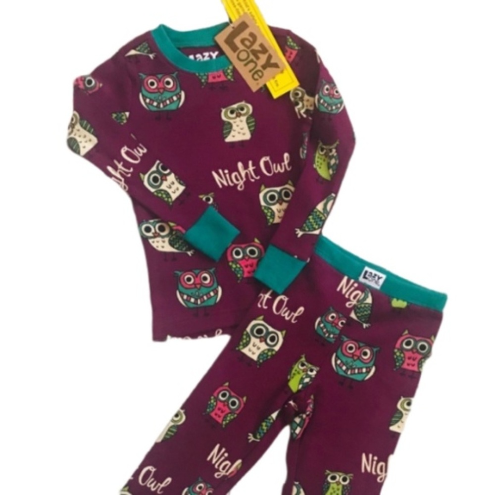 Lazy One Owl P'J's NWT